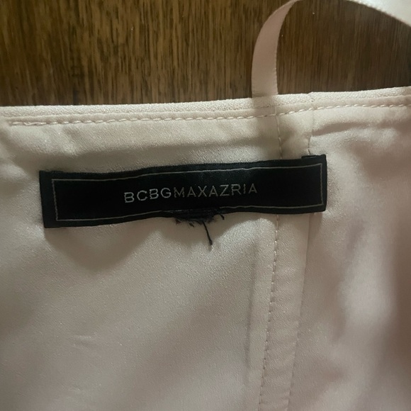 BCBGMAXAZRIA Asymmetrical Ruffle Dress - Picture 6 of 6